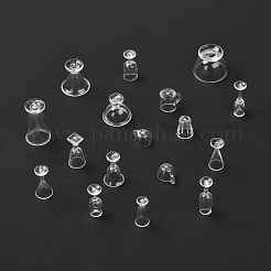17pcs transparentes Plastik-Lebensmittel-Spielbecher-Set&nbsp;AJEW-K030-08