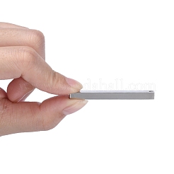 Pendentifs gravés sur quatre côtés en acier inoxydable 304 résistant au ternissement&nbsp;STAS-I140-30B-S