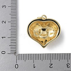 Ciondoli smaltato in ottone&nbsp;KK-D336-09G-01B