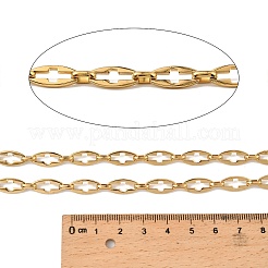 Catene ovali in acciaio inox 304 con maglie incrociate&nbsp;CHS-F022-08G
