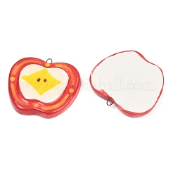 Handgemachte Porzellan-Anhänger&nbsp;PORC-T136-05B