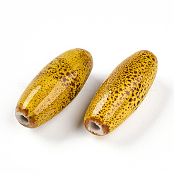 Perles en porcelaine manuelles&nbsp;PORC-N008-07F