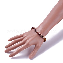 Bracciali elasticizzati di perline naturali Mookaite&nbsp;BJEW-JB04152-07