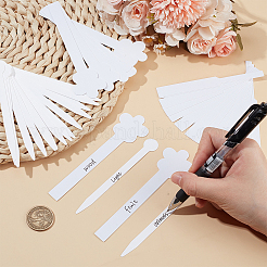 150 stücke 3 arten blume runde parfüm papier teststreifen&nbsp;AJEW-CP0007-83