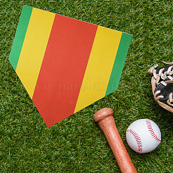 Diatomea con tapetes de béisbol de goma&nbsp;AJEW-CN0007-292A