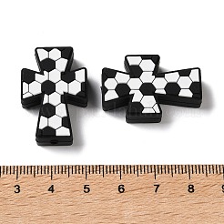 Perles de silicone sur le thème du sport&nbsp;LS-SL-D001-02C