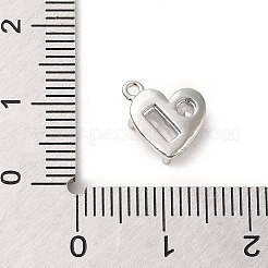 Colgante micropavé cubic zirconia de latón&nbsp;LS-ZIRC-P113-05P