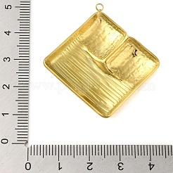 Ionenplattierung (IP) 304 Edelstahlanhänger&nbsp;STAS-C104-46G