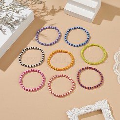 Set di braccialetti con perline di semi di vetro&nbsp;BJEW-JB09073