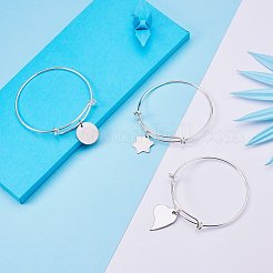 Ciondoli in acciaio inox&nbsp;STAS-BC0003-01