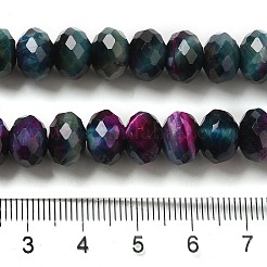 Natürliche Regenbogen-Tigerauge-Perlenstränge&nbsp;G-NH0002-D01-04