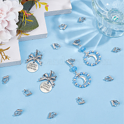 20pcs accessoires de boucle d'oreille en laiton&nbsp;KK-SC0004-81P