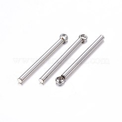 Pendentifs en acier inoxydable 201 résistant au ternissement&nbsp;STAS-F174-03P-C