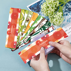 90 Stück Seifenpapieranhänger in 9 Farben&nbsp;DIY-PH0008-13C