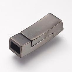 Fermoirs magnétiques en acier inoxydable 304 avec emembouts collées&nbsp;STAS-I011-17-B