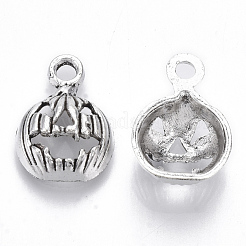 50 pieza 10 estilos colgantes de aleación de estilo tibetano con tema de halloween&nbsp;TIBE-X0019-16AS-RS