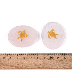 Natürlichen Rosenquarz Cabochon&nbsp;G-T143-28M