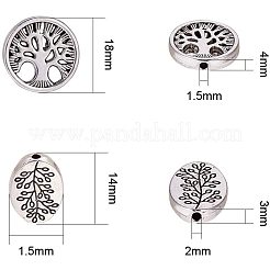 Tibetischer stil legierung perlen&nbsp;PH-TIBEB-G010-03AS