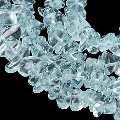 Stränge aus Imitations-Aquamarin-Glasperlen&nbsp;GLAA-C041-01