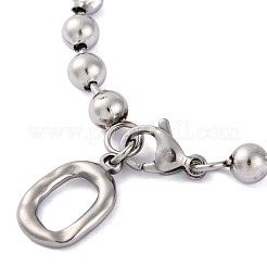 Pulseras de acero inoxidable 304&nbsp;BJEW-M001-01P-03