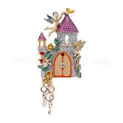 Märchenschloss Emaille Pins&nbsp;PW-WGC8AED-01