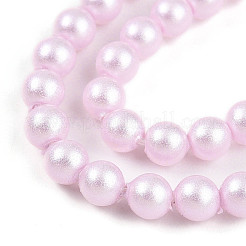 Peinture au four brins de perles de verre nacré&nbsp;HY-N002-3mm-C03