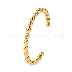 Braccialetti con perline in acciaio inossidabile 304 per donna&nbsp;BJEW-G749-18G