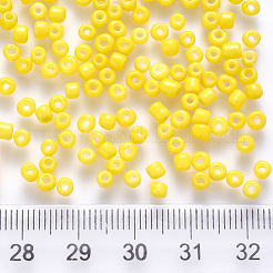 8/0 Backfarbe Glas runde Saatperlen&nbsp;SEED-S036-01B-05