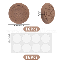2 juego de almohadillas de silicona para muebles&nbsp;AJEW-DC0004-09B
