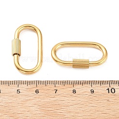 Verschlusskarabiner aus Edelstahl 304&nbsp;X-STAS-C092-09B-G