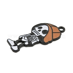 Halloween-Legierung Emaille-Anhänger&nbsp;ENAM-M220-02K-B