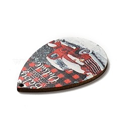 Pendenti grandi in legno stampato monofacciale&nbsp;WOOD-H102-03K