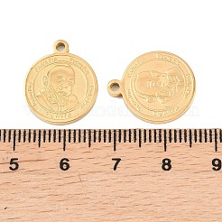 Ciondoli in acciaio inossidabile 304 religione&nbsp;STAS-Z190-11G-03