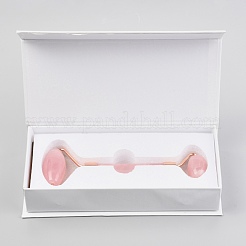 Natürlichen Rosenquarz-Massage-Tools&nbsp;G-O197-01G