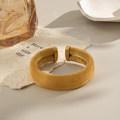 Manschettenarmbänder aus 304 Edelstahl im europäischen Stil&nbsp;IN3748