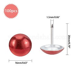 Eisen Rundkopf Möbel Nägel&nbsp;AJEW-GA0001-61