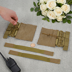 Clip tattiche molle a sgancio rapido in tessuto oxford&nbsp;AJEW-WH0696-899A