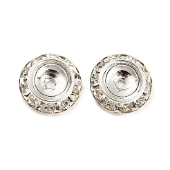 Ottone strass crystal beads&nbsp;RB-F035-06C-S