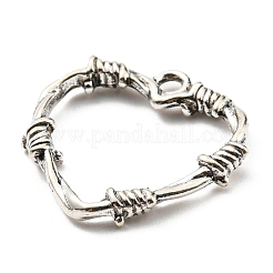 Pendentifs en alliage chromé&nbsp;PALLOY-D020-01AS