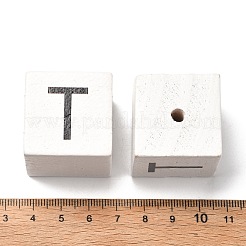 Abalorios europeos de madera&nbsp;WOOD-I014-02T