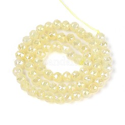 Anlaufschutz-Glasperlenstränge mit galvanischer Beschichtung&nbsp;GLAA-N064-6mm-06