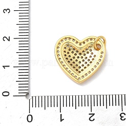 Ottone micro spianare pendenti zirconi&nbsp;KK-H539-07GP