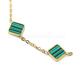 Pulseras de cadena de cable de acero inoxidable 304 con revestimiento iónico (IP)&nbsp;BJEW-H606-07G