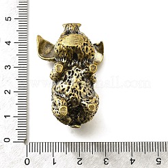 Messing Schwein Figur Statue für Wohnzimmer Tisch Home Dekoration&nbsp;DJEW-Q008-05AB
