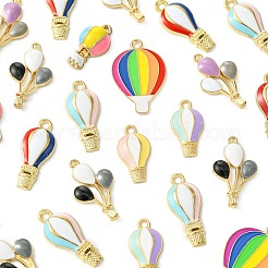 24pcs 8 styles de pendentifs en émail en alliage&nbsp;ENAM-FS0001-74