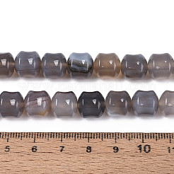 Hilo de abalorios de ágata naturales&nbsp;G-N353-06A-07