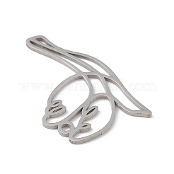 Pendentifs en acier inoxydable 201 anti-ternissement&nbsp;STAS-K250-08P