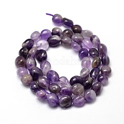 Natürlichen Amethyst Nuggets Perlen Stränge&nbsp;X-G-J335-08