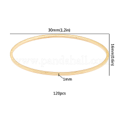 Messing Verbinderring&nbsp;KK-SC0001-24G