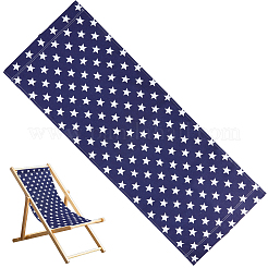 1 chaise en tissu polycoton à motif d'étoiles&nbsp;AJEW-GF0015-38C